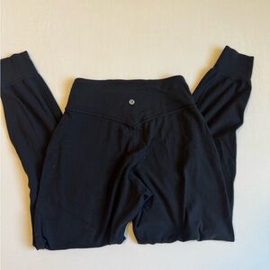 lululemon athletica women black align joggers